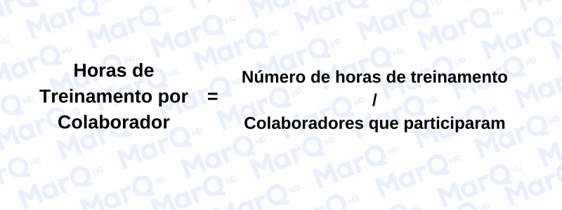 Cálculo de Horas de Treinamento por Colaborador