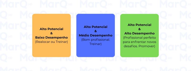 linha superior matriz nine box