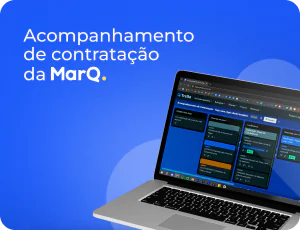 Kanban do Sistema de Controle de Ponto MarQ Ponto - Modelo de Acompanhamento de Contratação