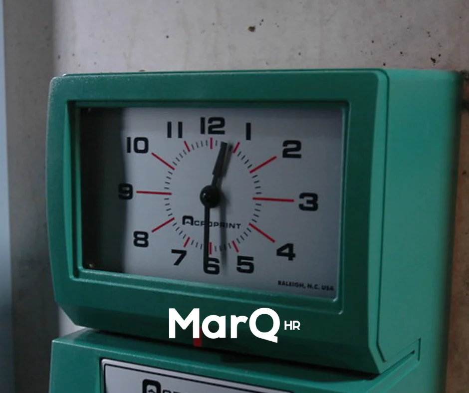 Máquina de Bater Ponto - Blog de RH MarQHR