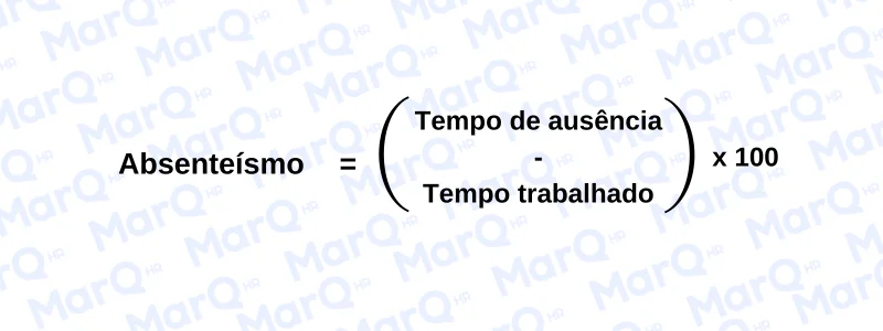 Calculo de Absenteísmo