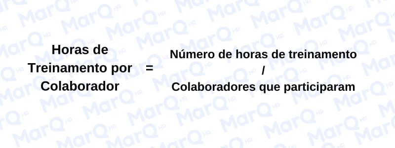 Cálculo de Horas de Treinamento por Colaborador